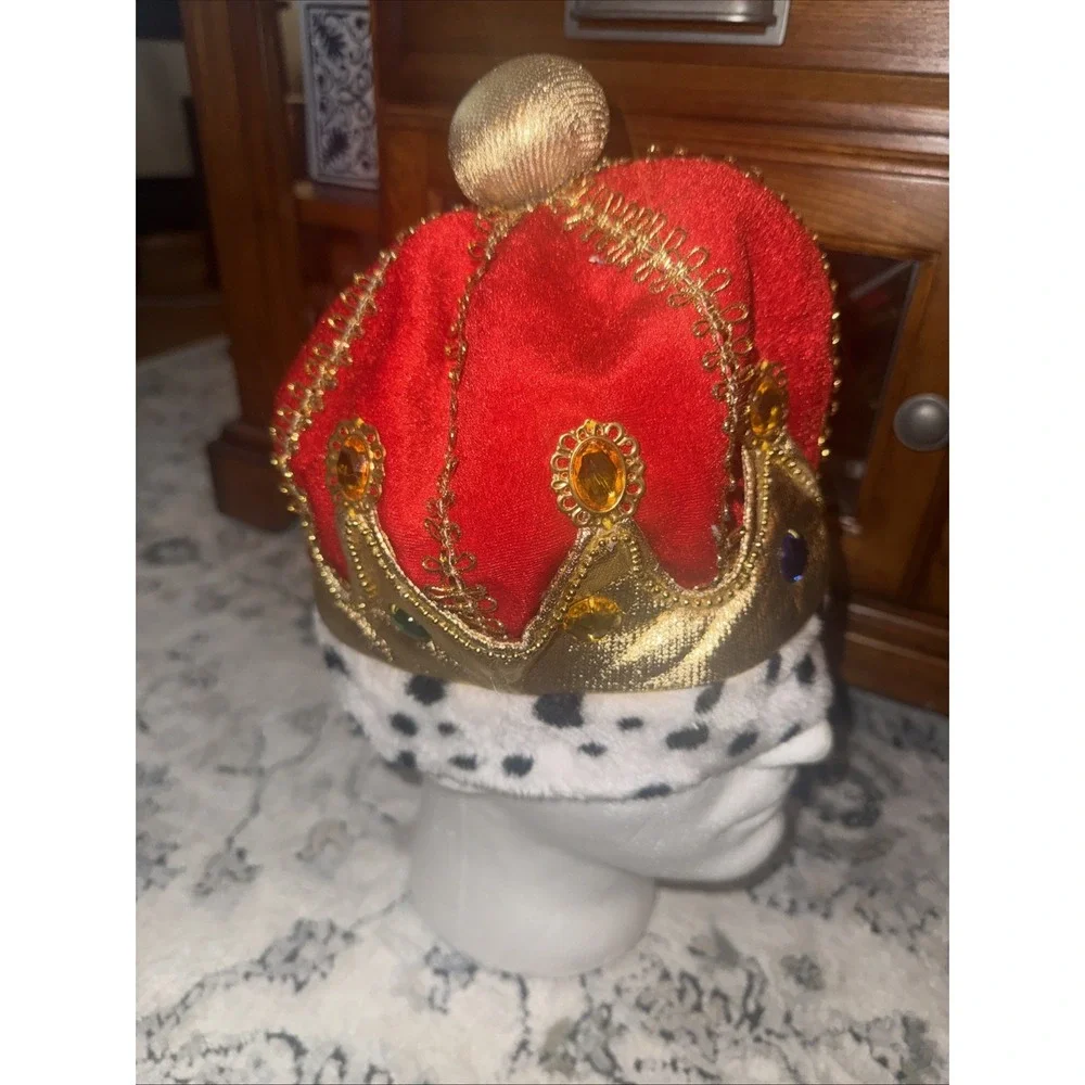HALLOWEEN King's Crown Costume Toy Hat  Headwear Polyester Adult/Teens Holidays